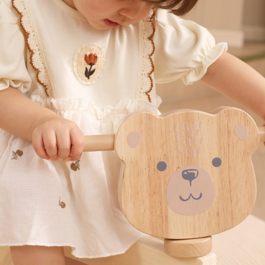 Polarb Wooden Trike - Brown Bear