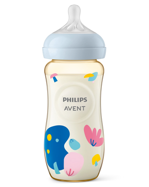Philips Avent Natural Response Bottle PPSU, 11oz/330ML, 6M+, Single Pack