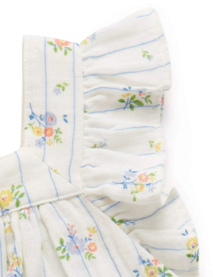 Purebaby 2Pc Organic Nautical Floral Set