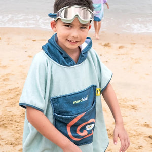 Marckids Pocketpack Kid Beach Hooded Towel