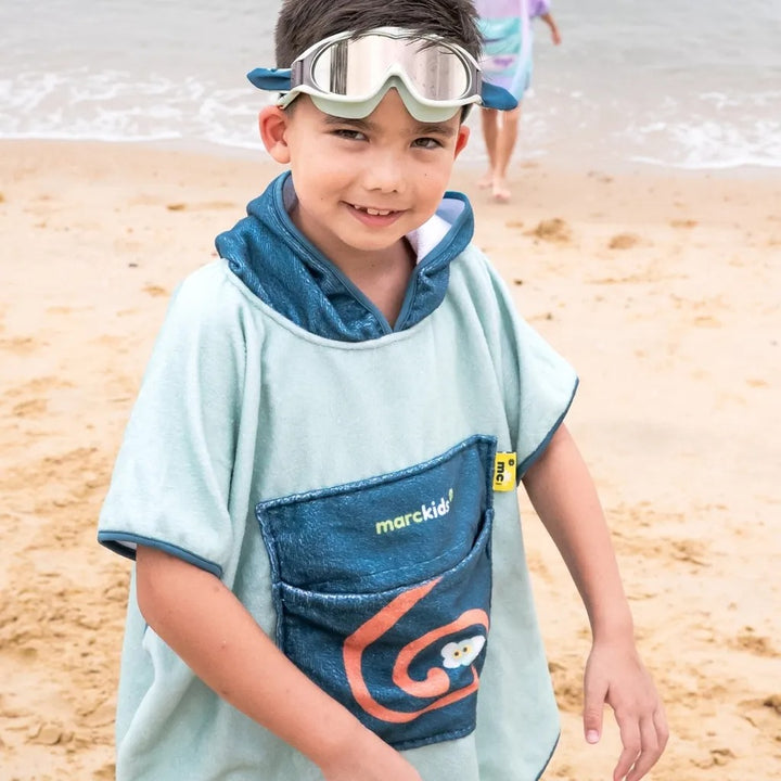 Marckids Pocketpack Kid Beach Hooded Towel