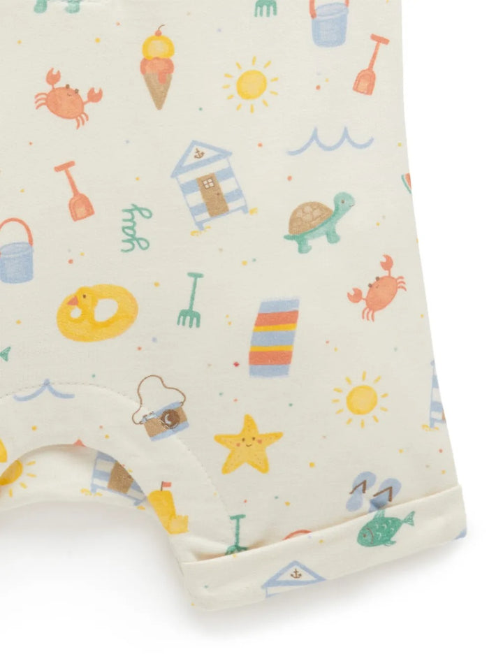Purebaby Organic Onesie - Resort Print