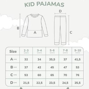 Koobicles Tencel Whimsical Wonders In Octanders Kid Pajamas