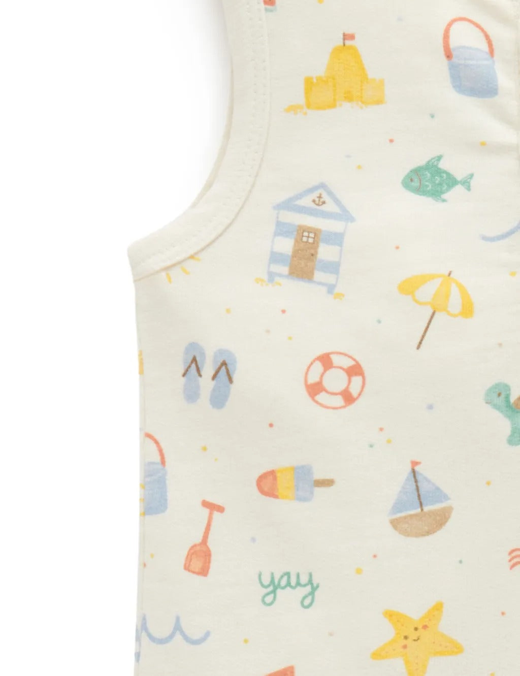 Purebaby Organic Onesie - Resort Print