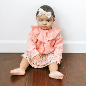 Kays + Kins Poppy Collar Cardigan