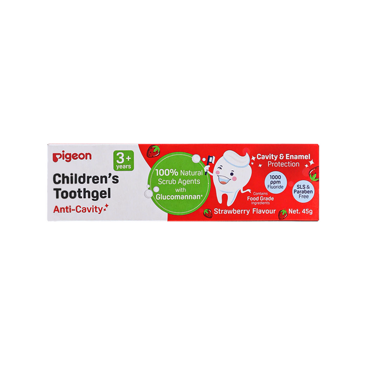Pigeon Children Toothpaste 3Yrs Strawberry 45G