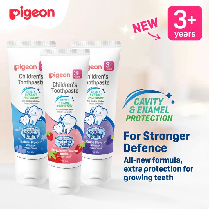 Pigeon Children Toothpaste 3Yrs Natural 45G