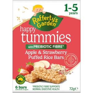 Rafferty's Garden Apple & Strawberry Puffed Rice Bars