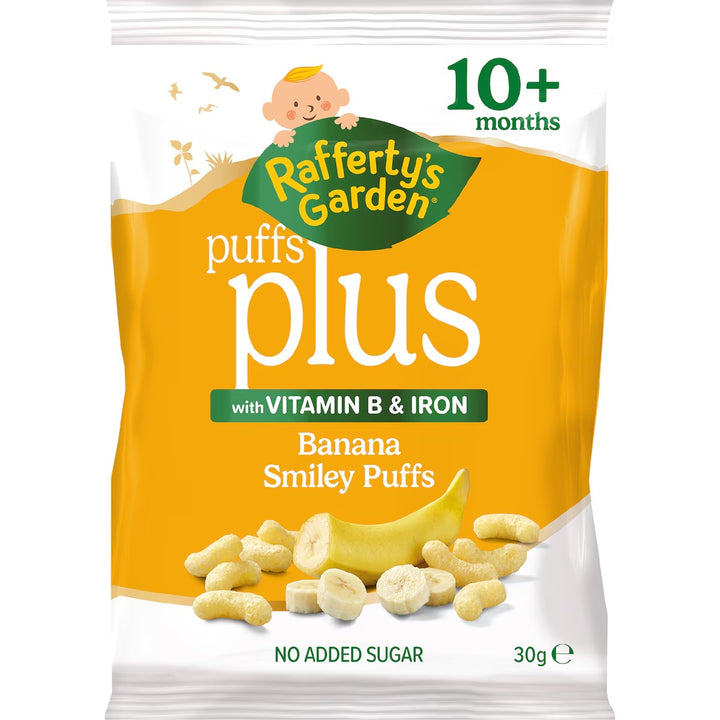 Rafferty's Garden Banana Smiley Puffs