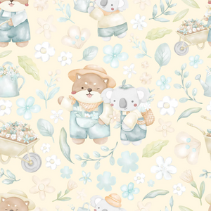 Granny Ben TENCEL™ Gardening Buddies Muslin Swaddle Cloth