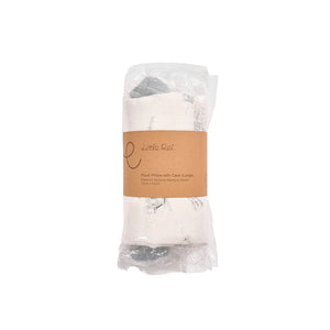Little Rei Rustic Grey Plush Pillow