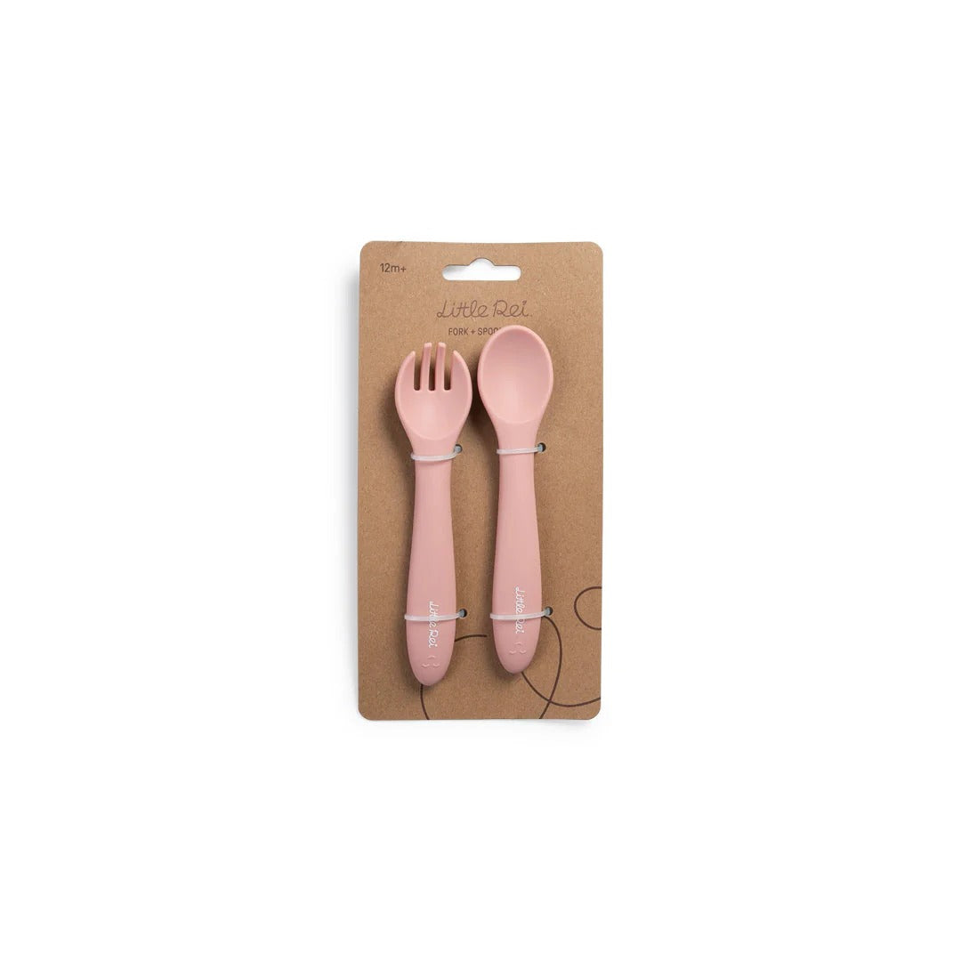 Little Rei Self Feeding Set - Pink