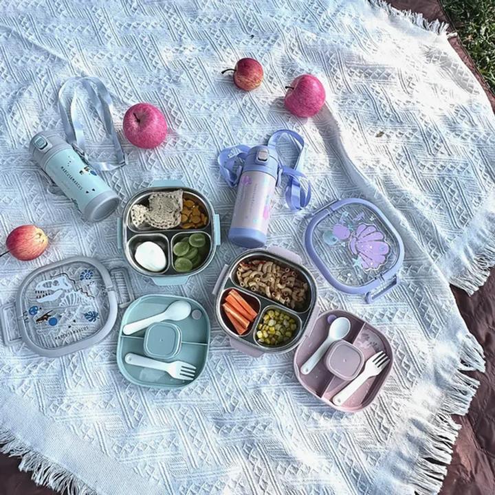 Marcus & Marcus - Stainless Steel Lunch Box (2 tier)