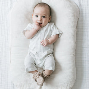 Kays + Kins Buttoned Romper