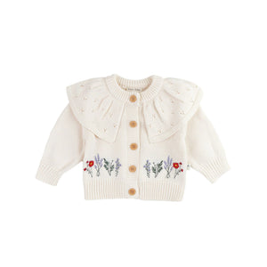 Kays + Kins Embroidered Cardigan