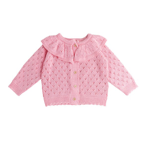Kays + Kins Poppy Collar Cardigan