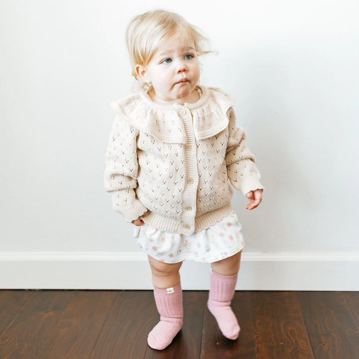 Kays + Kins Poppy Collar Cardigan