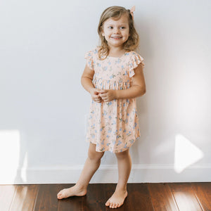 Kays + Kins Ruffled Dress