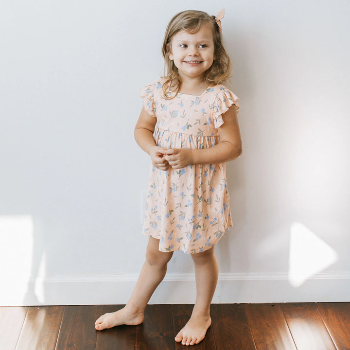 Kays + Kins Ruffled Dress