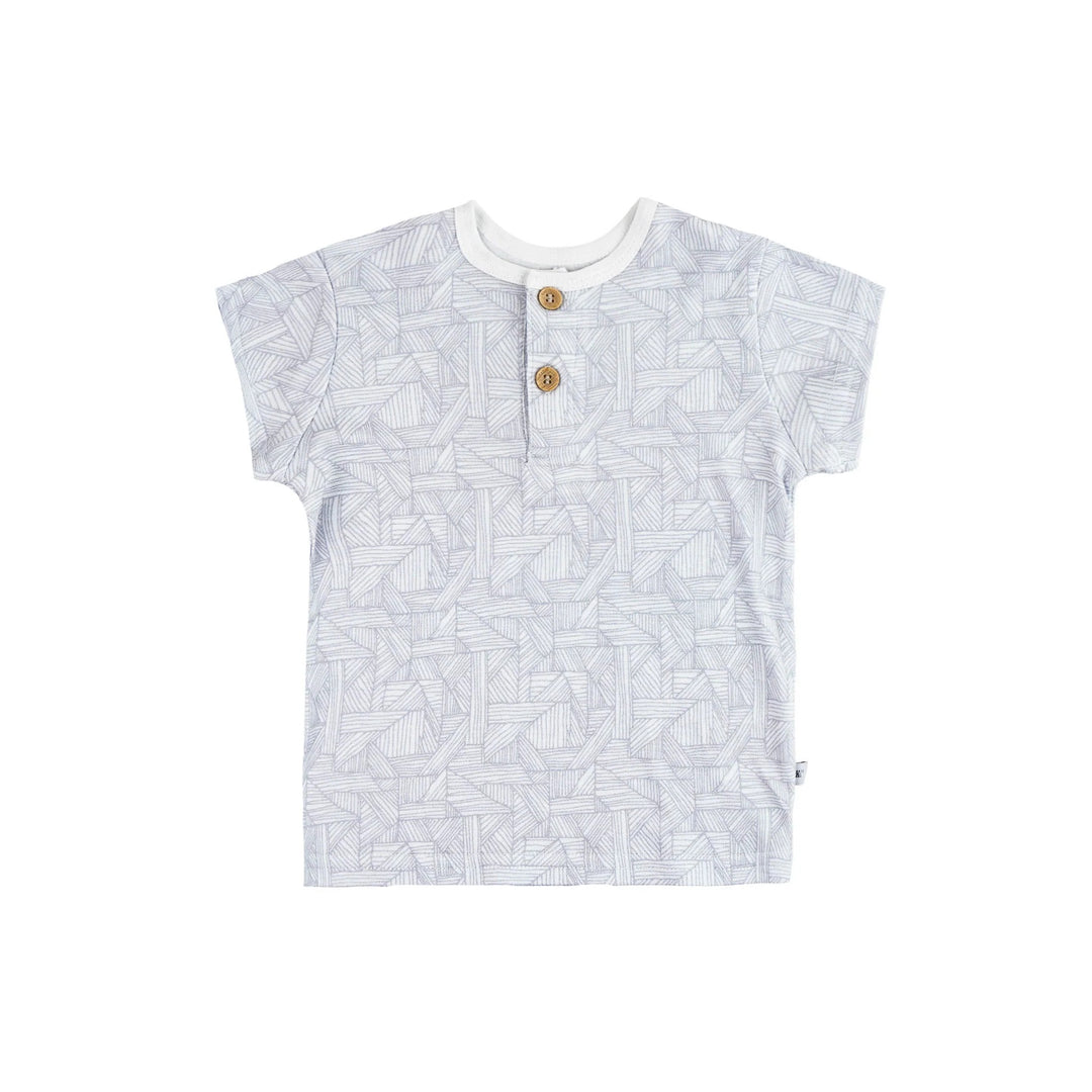 Kays + Kins Henley Tee