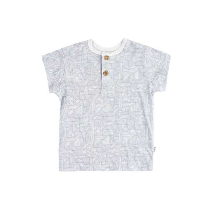 Kays + Kins Henley Tee