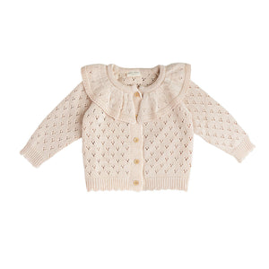 Kays + Kins Poppy Collar Cardigan