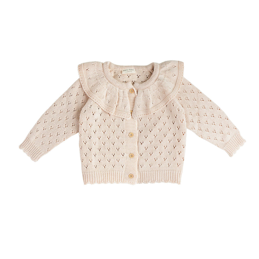 Kays + Kins Poppy Collar Cardigan