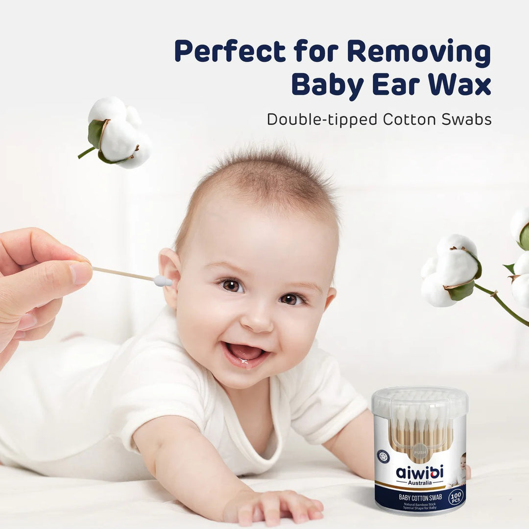 Aiwibi Cotton Swabs (Calabash Shape x 1 Unit)