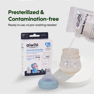 Aiwibi Breastmilk Storage Bags 180ml