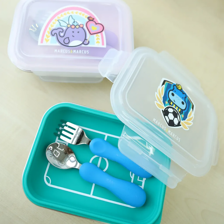 Marcus & Marcus - 2-Tier Stainless Steel Lunch Box