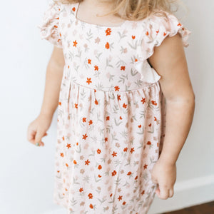 Kays + Kins Ruffled Dress