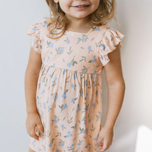 Kays + Kins Ruffled Dress