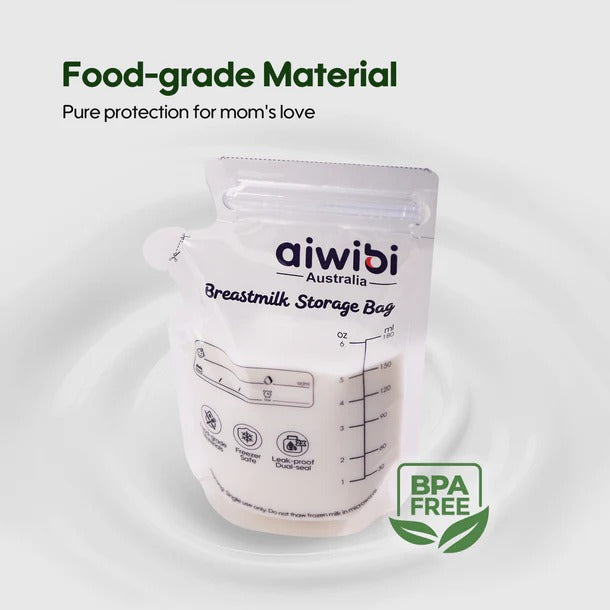 Aiwibi Breastmilk Storage Bags 180ml