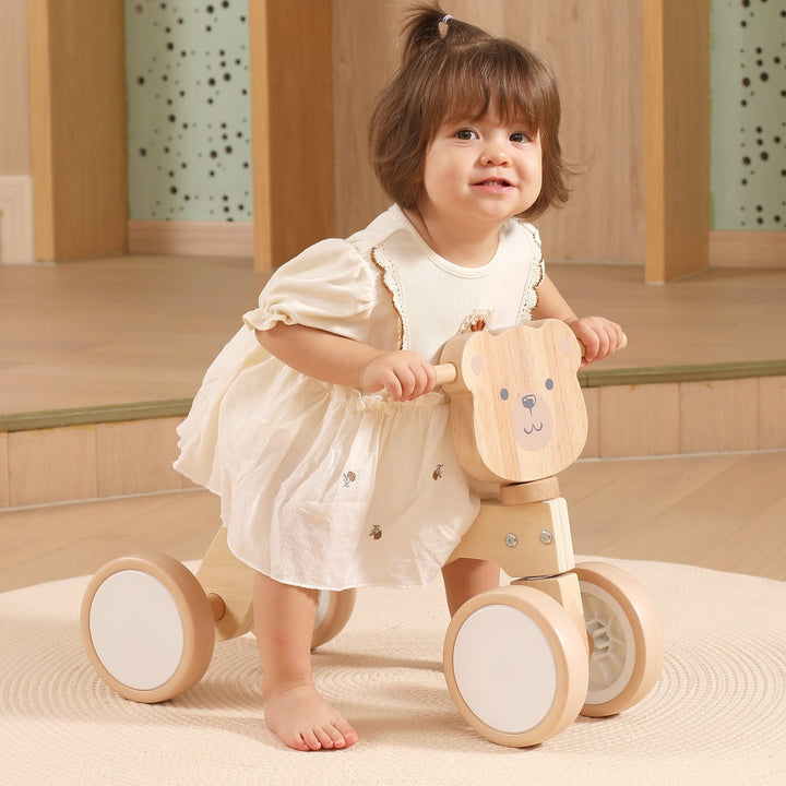 Polarb Wooden Trike - Brown Bear
