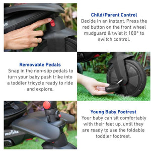 SmarTrike SmartFold 8 in 1 Trike 700 (Red)