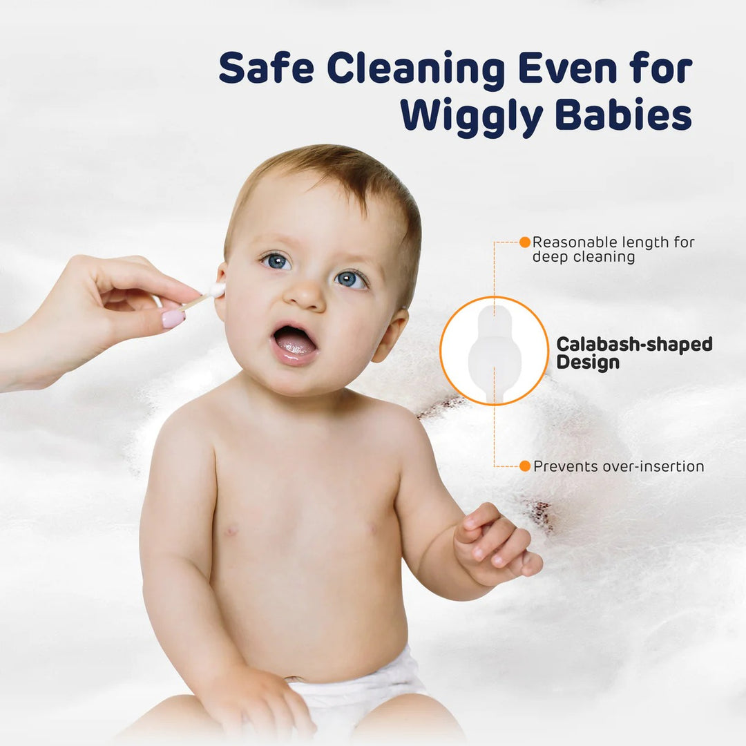 Aiwibi Cotton Swabs (Calabash Shape x 1 Unit)