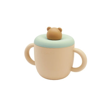 Combi Silicon Bear Straw Cup & Lid