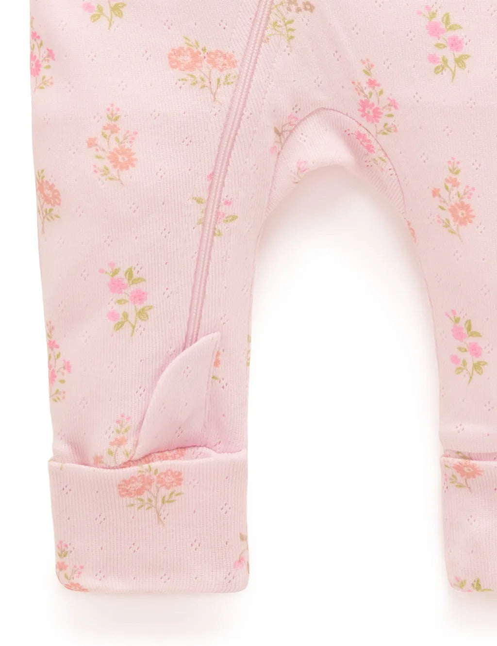 Purebaby Organic Zip Growsuit