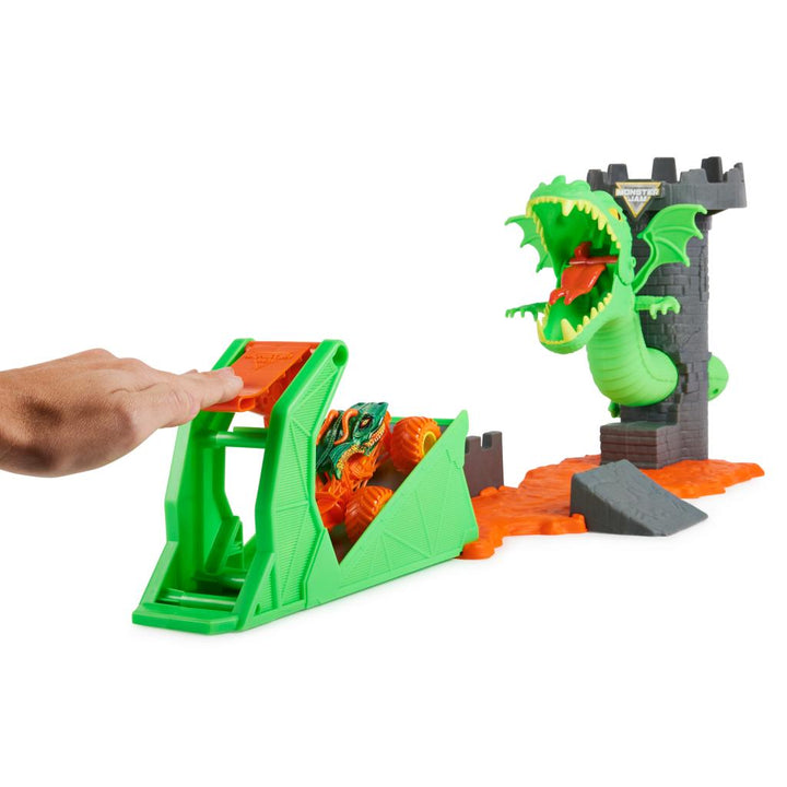 Monster Jam Dueling Dragon Stunt Playset