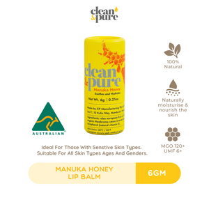 Clean & Pure Lip Balm 6gm