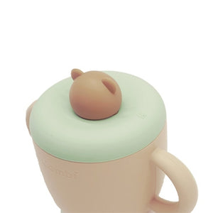 Combi Silicon Bear Straw Cup & Lid