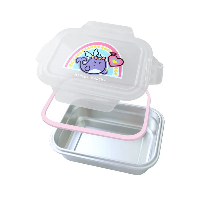 Marcus & Marcus - 2-Tier Stainless Steel Lunch Box