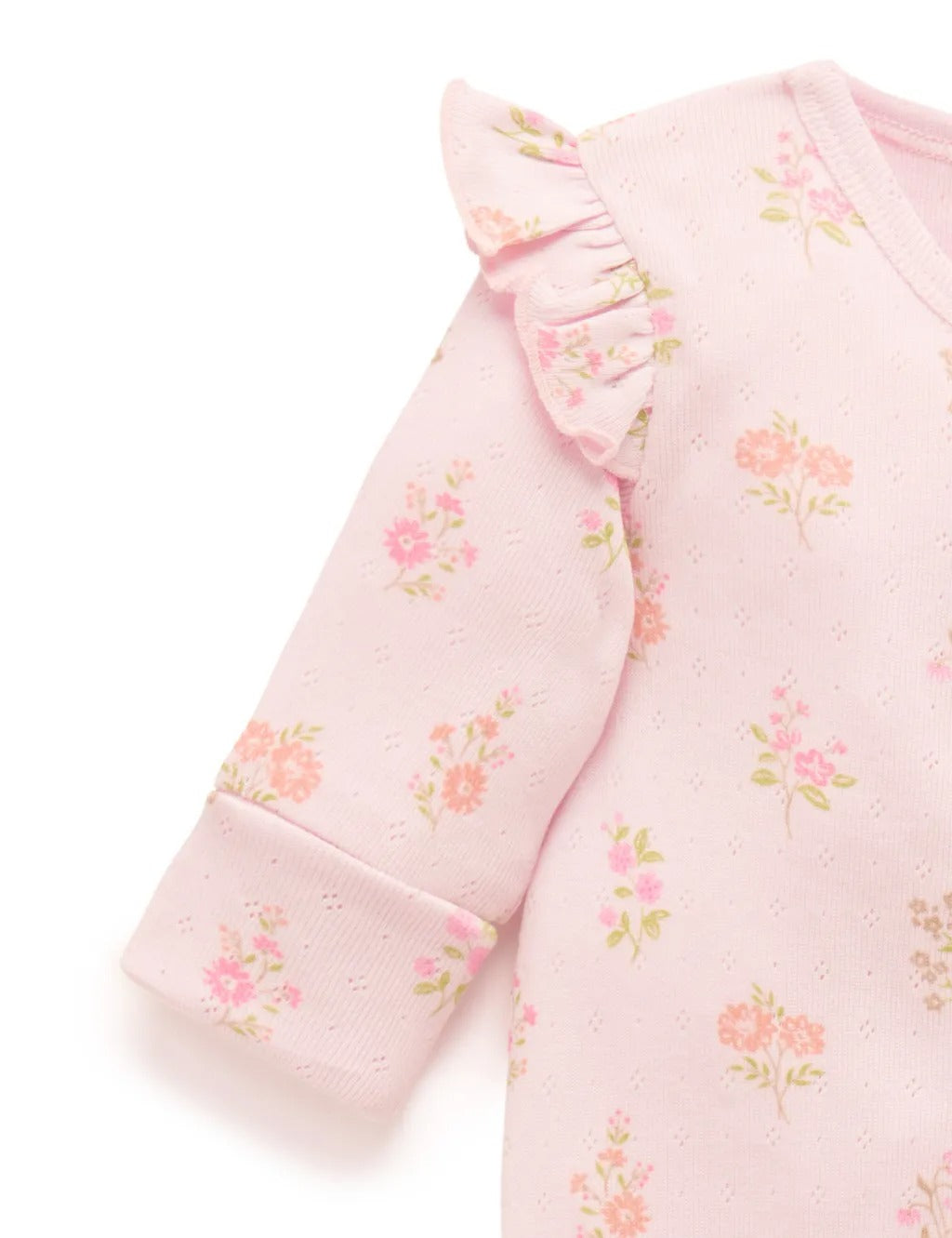 Purebaby Organic Zip Growsuit