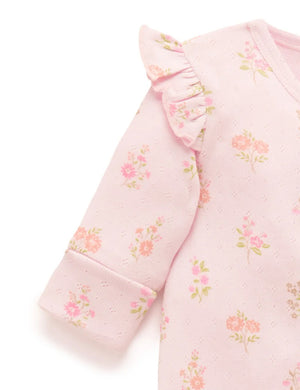 Purebaby Organic Zip Growsuit