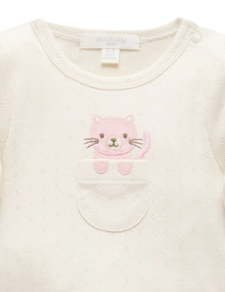 Purebaby 2Pc Organic Long Set