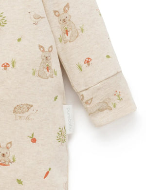Purebaby Organic Zip Growsuit