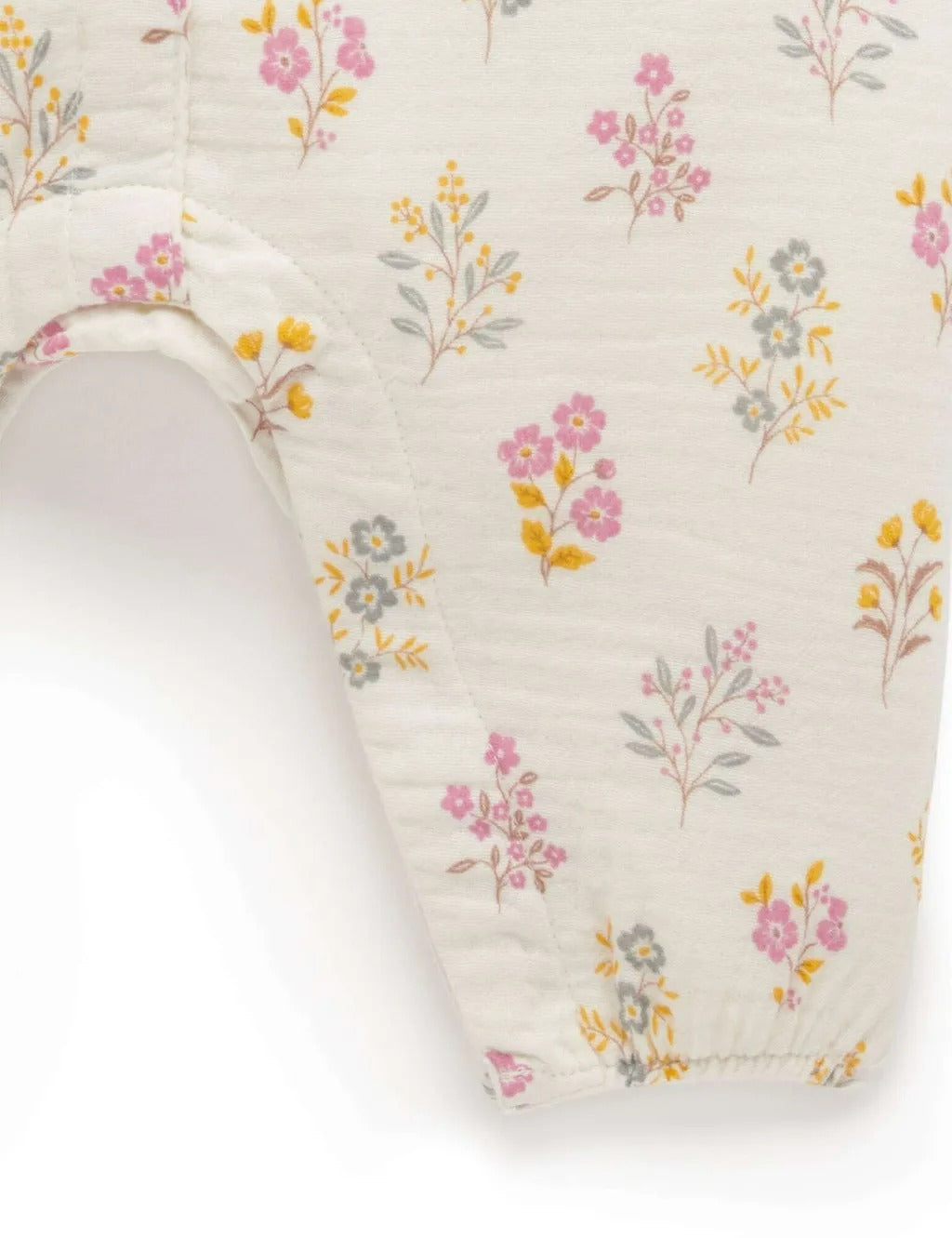 Purebaby Crinkle Cotton Growsuit