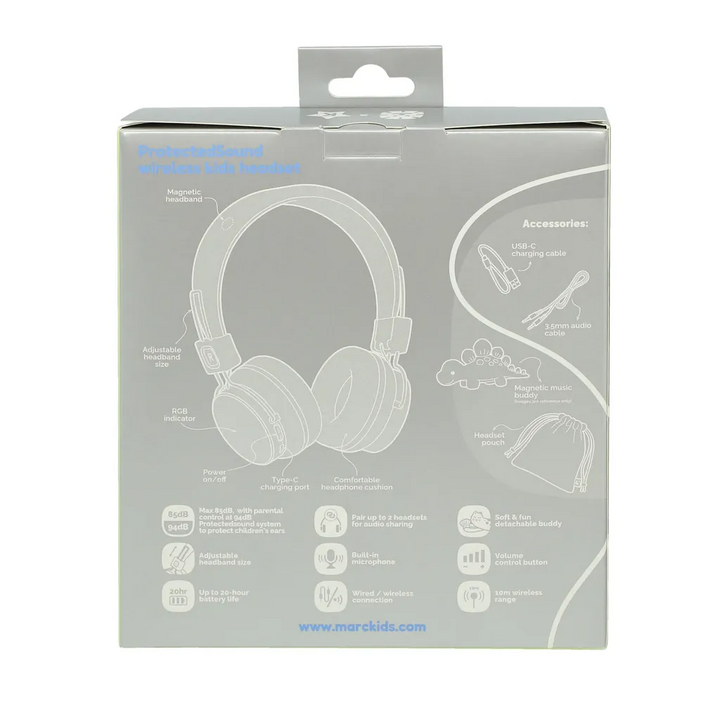 Marckids SafeSound Bluetooth Kids Headset