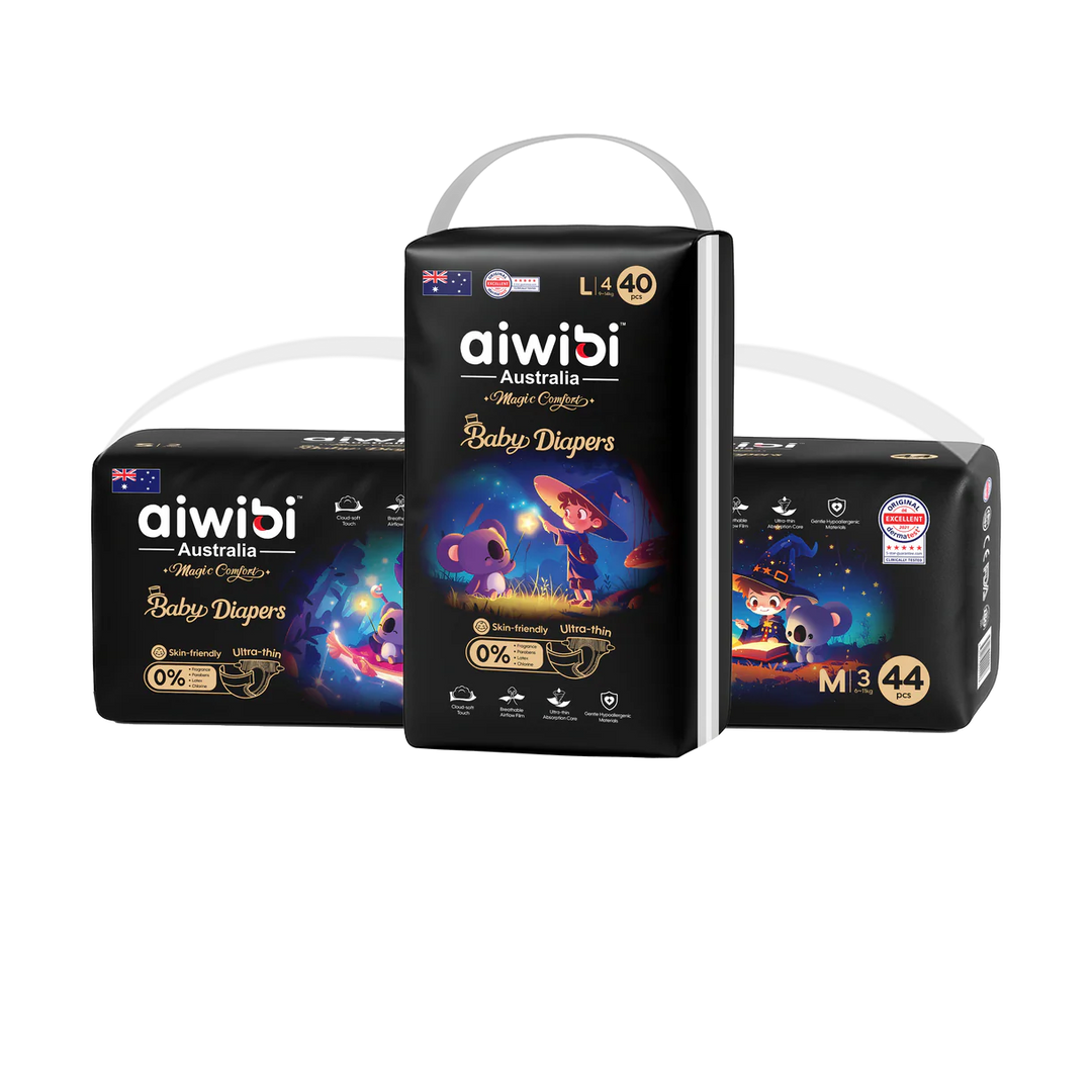 Aiwibi Baby Diapers Magic Comfort ( Tape/Pants )