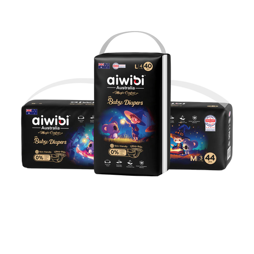 Aiwibi Baby Diapers Magic Comfort ( Tape/Pants )